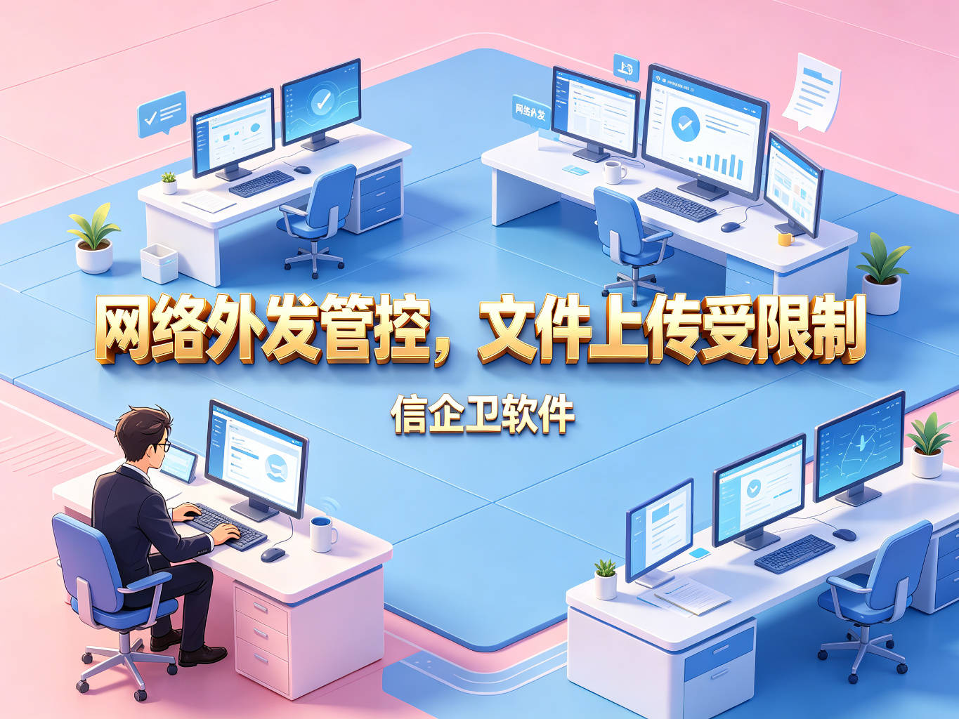 怎么禁止员工通过网络外发和上传文件？4个方法教给你，立马禁止