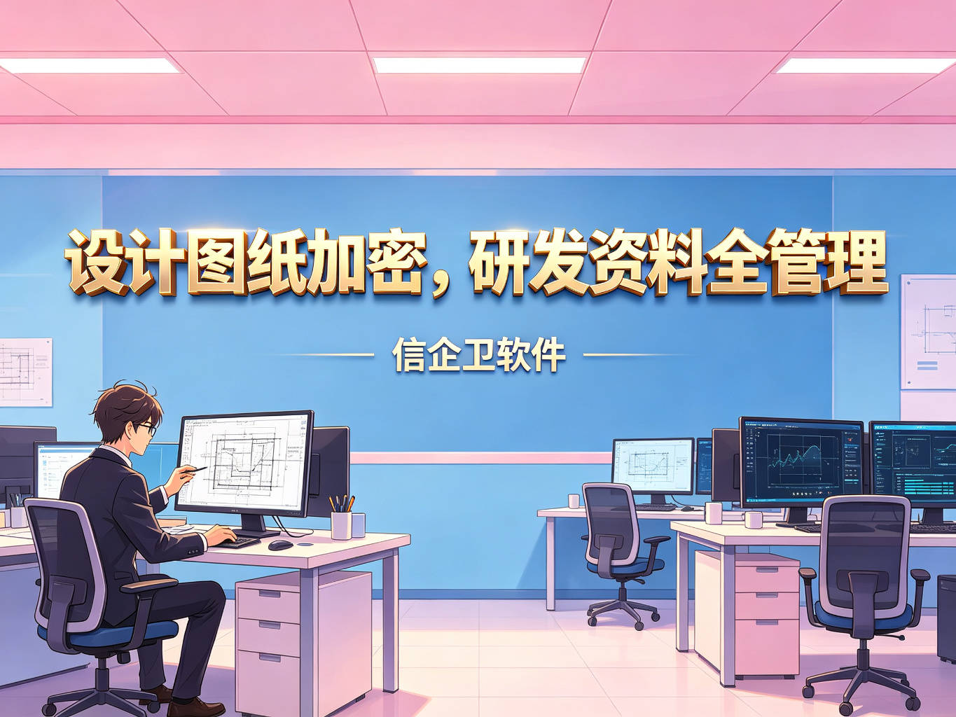 公司CAD图纸文件加密软件如何管理设计资料？4个研发企业安全