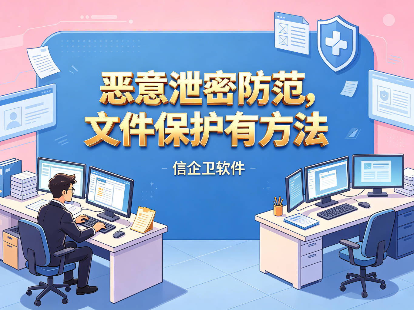 公司文件怎么防止恶意泄密？4个上网行为审计软件资料保护方案