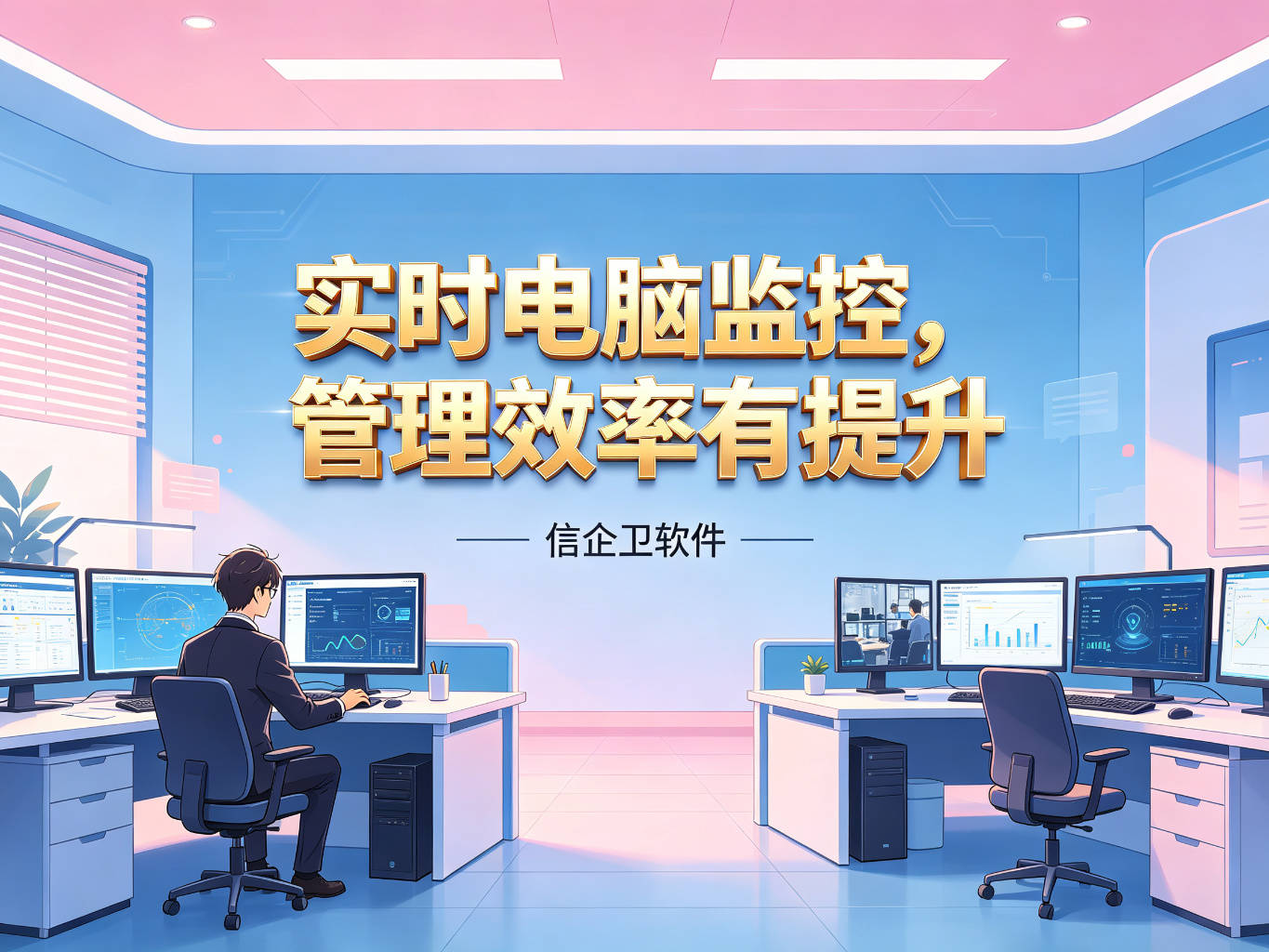 员工效率提升95%？4款电脑监控软件实测对比，企业选型不踩坑