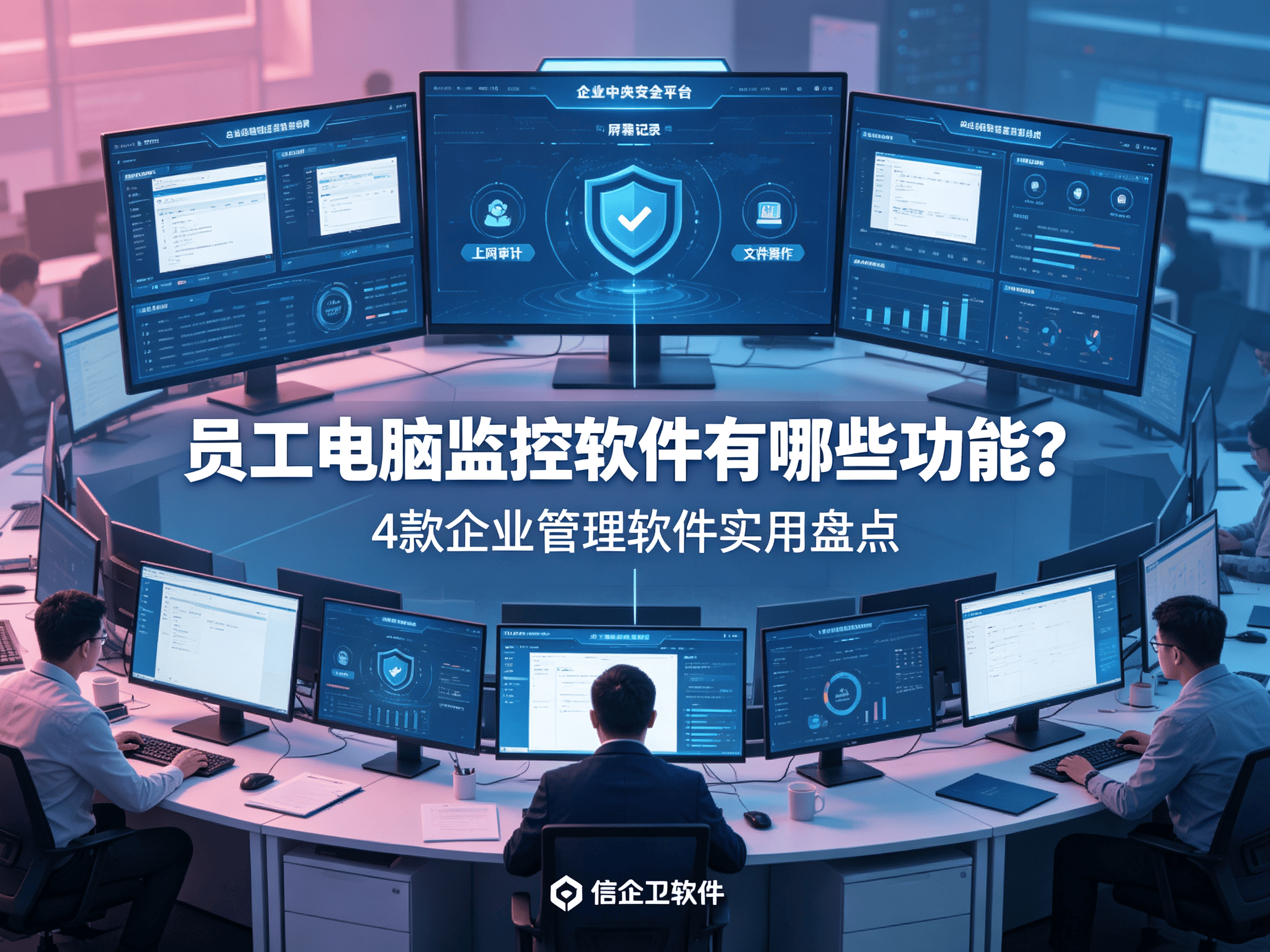 员工电脑监控软件有哪些功能？4款企业管理软件实用盘点