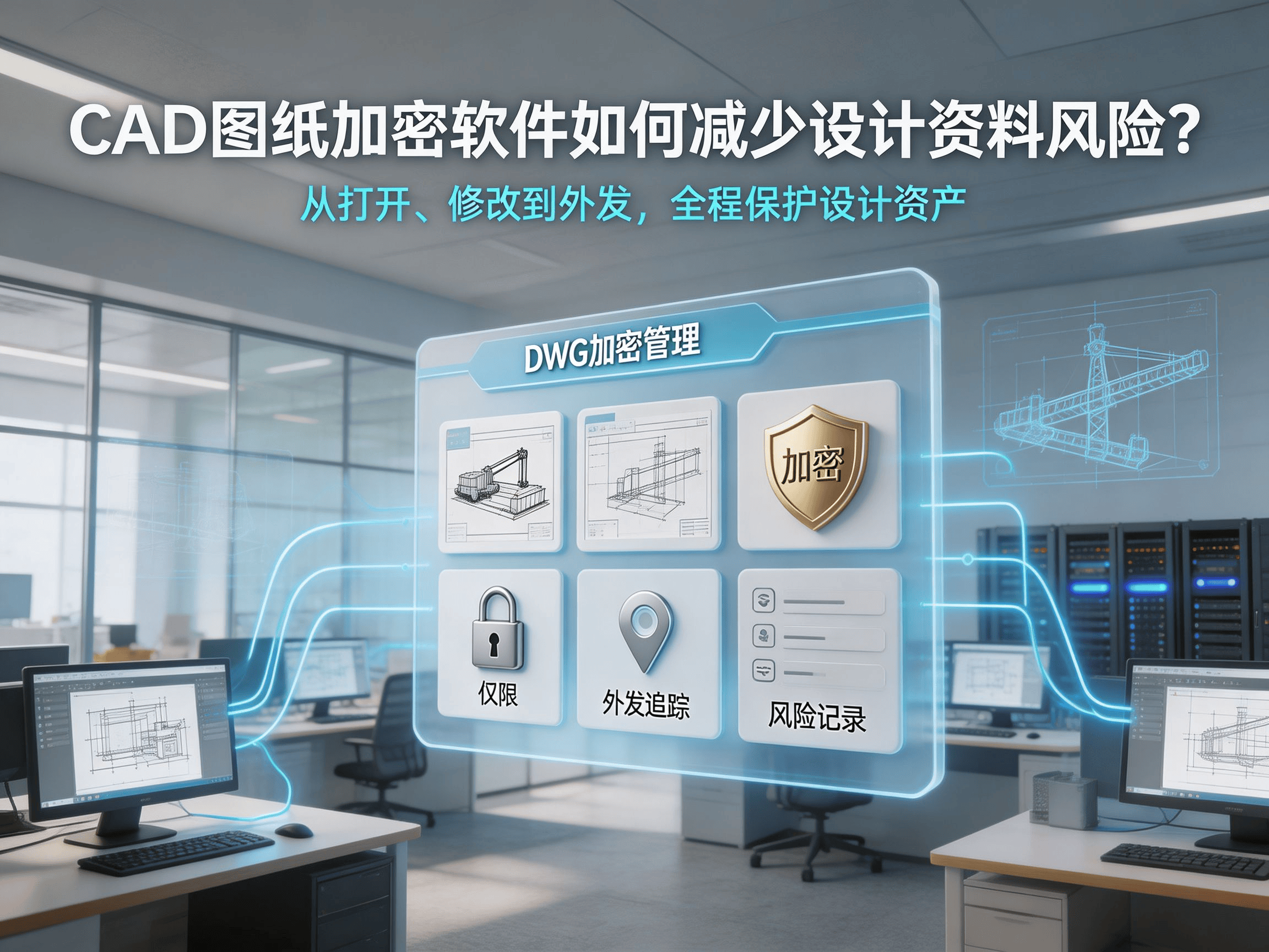 CAD图纸加密软件如何减少设计资料风险？企业图纸安全方法