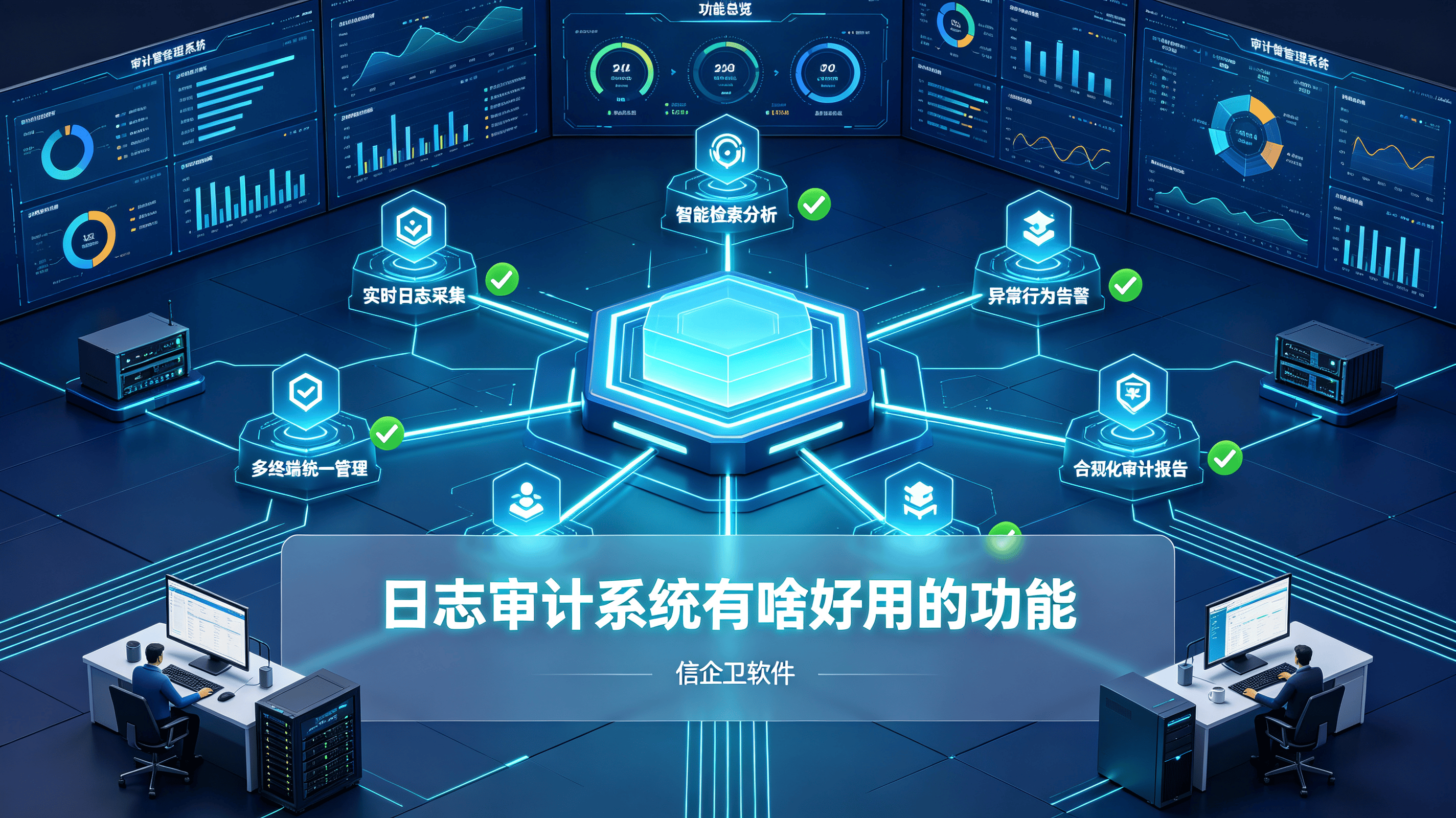 日志审计系统有啥好用的功能？企业工作日志审计怎么做，行为审计操作指南 