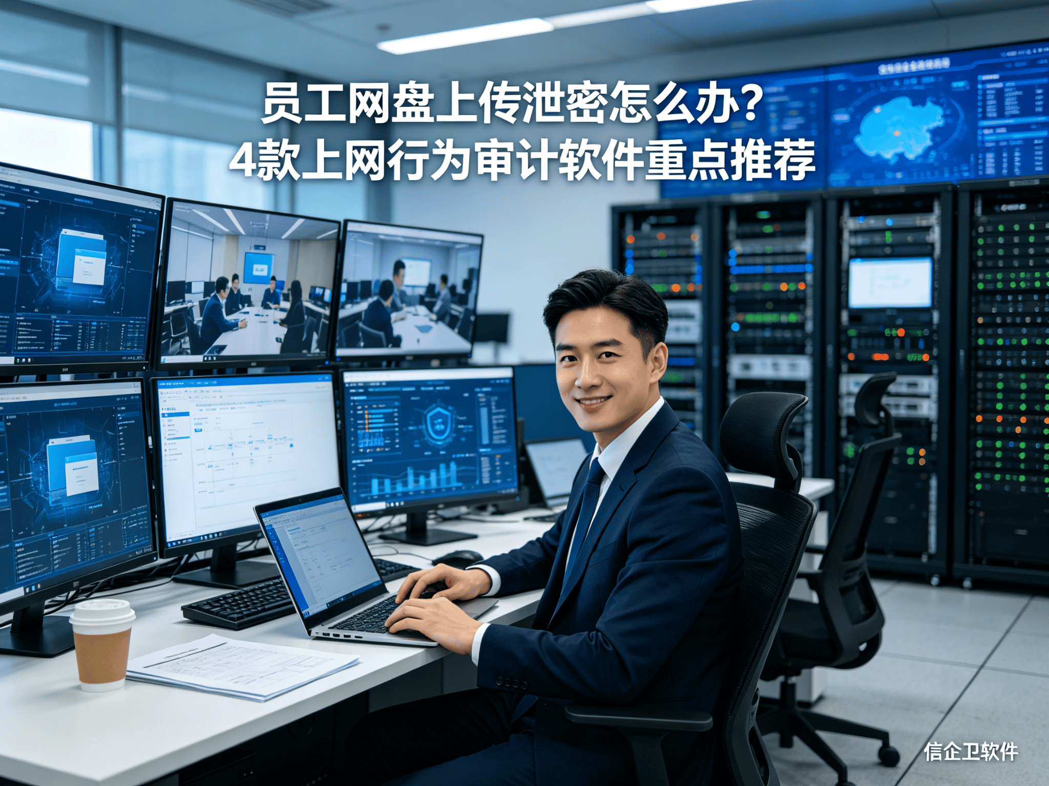 员工网盘上传泄密怎么办？4款上网行为审计软件重点推荐