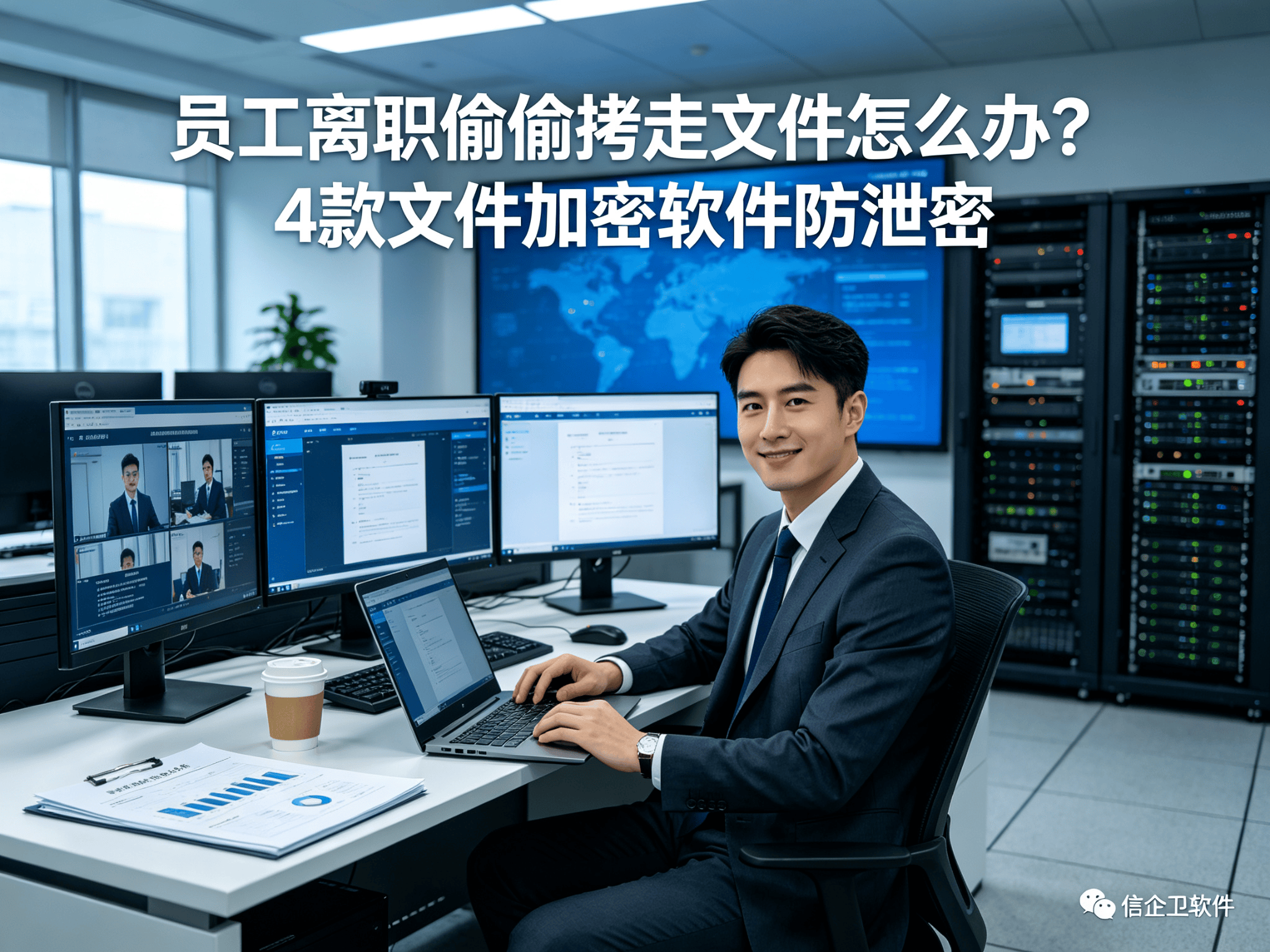 员工离职偷偷拷走文件怎么办？4款文件加密软件防泄密