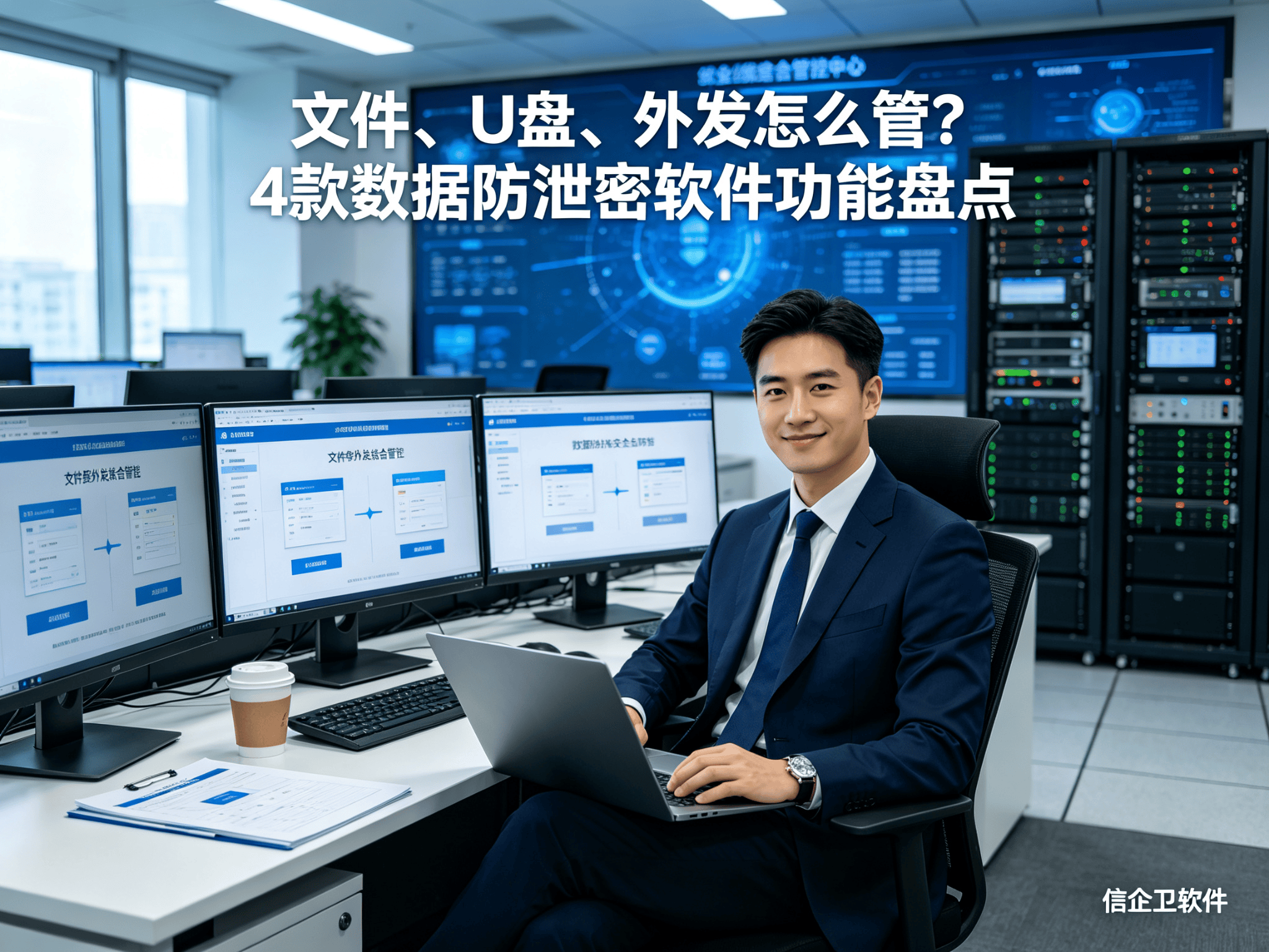文件、U盘、外发怎么管？4款数据防泄密软件功能盘点