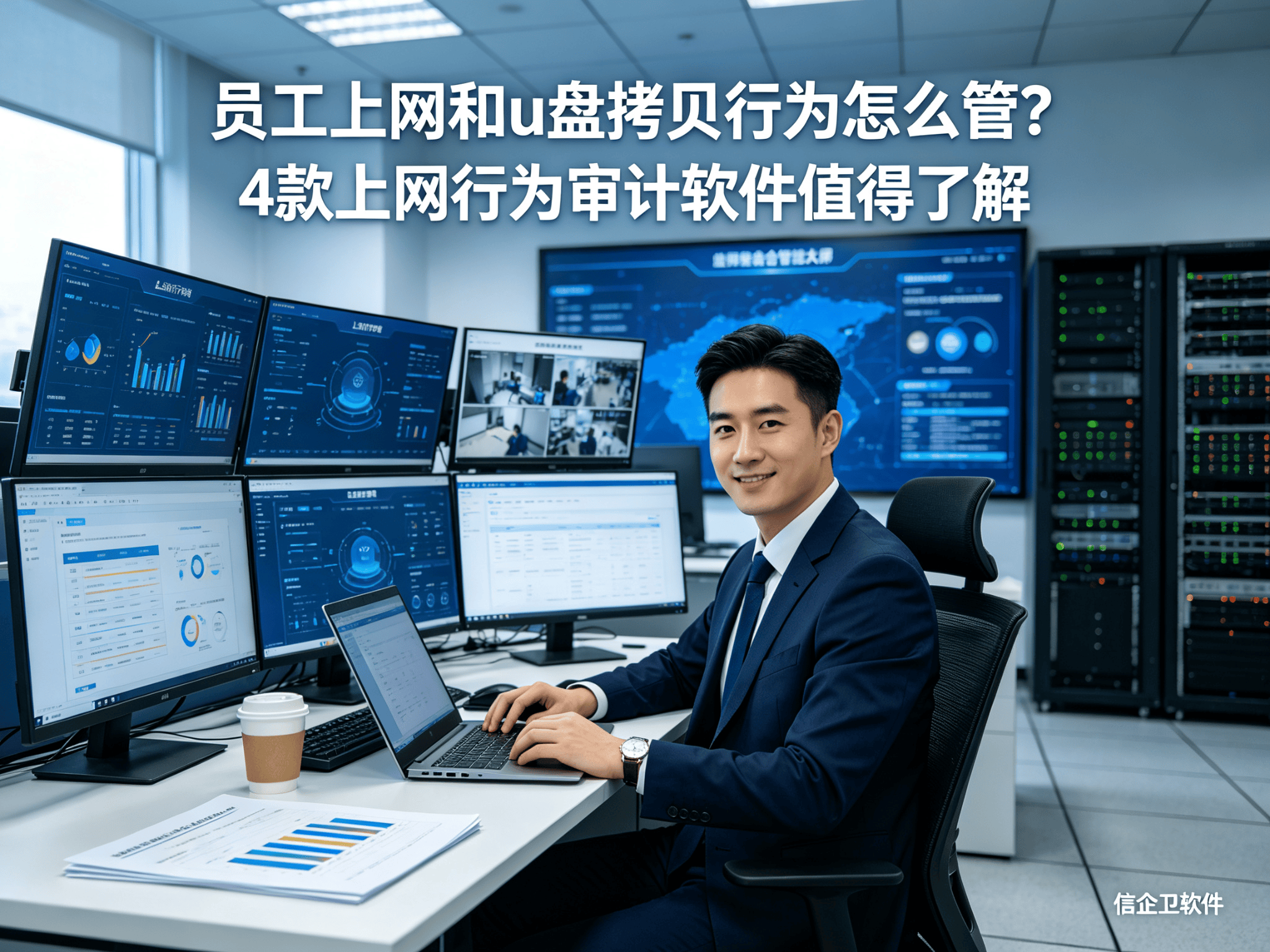 员工上网和u盘拷贝行为怎么管？4款上网行为审计软件值得了解