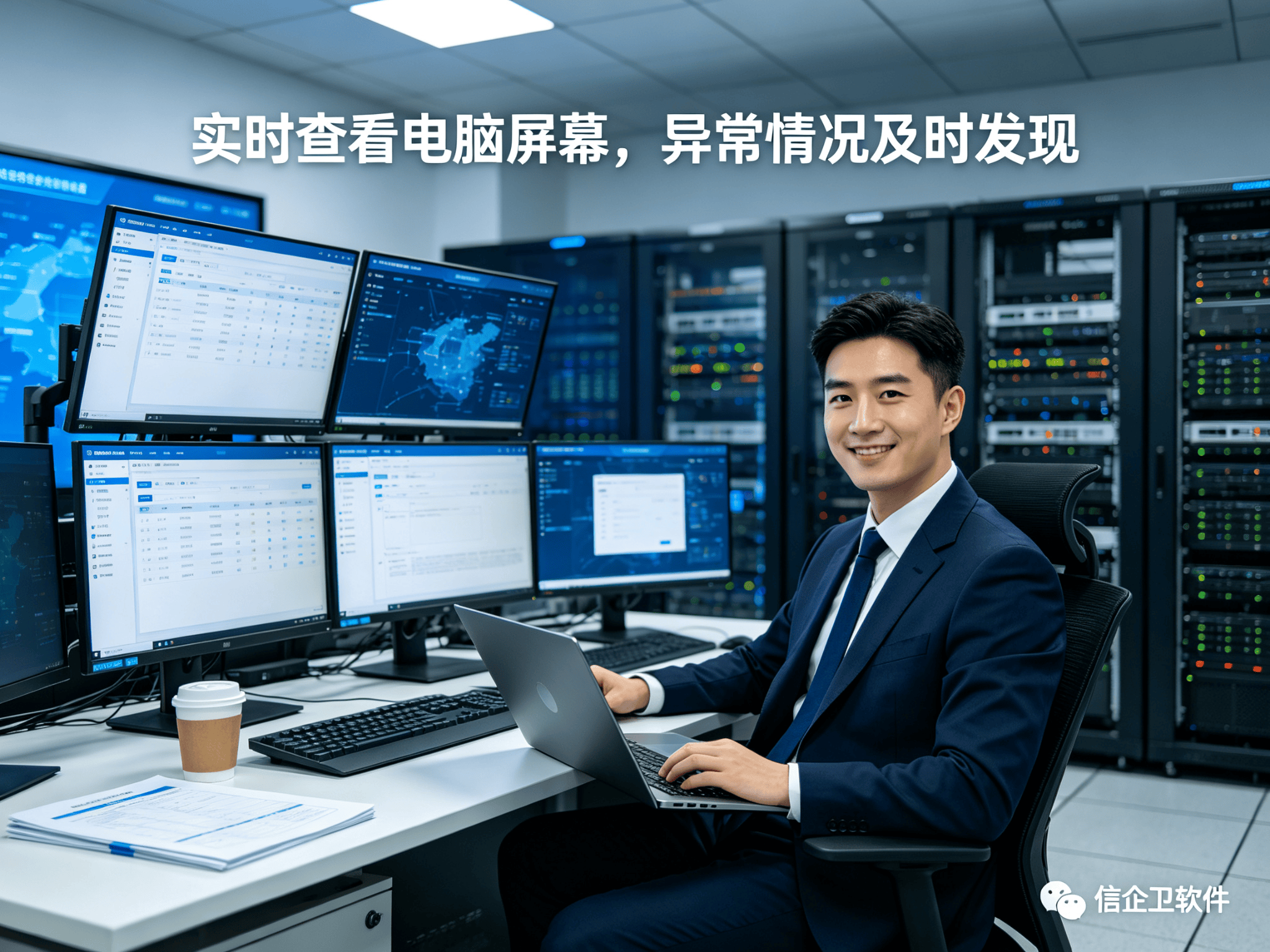 实时电脑监管有哪些方法？4个实时电脑监控软件功能，帮助企业管