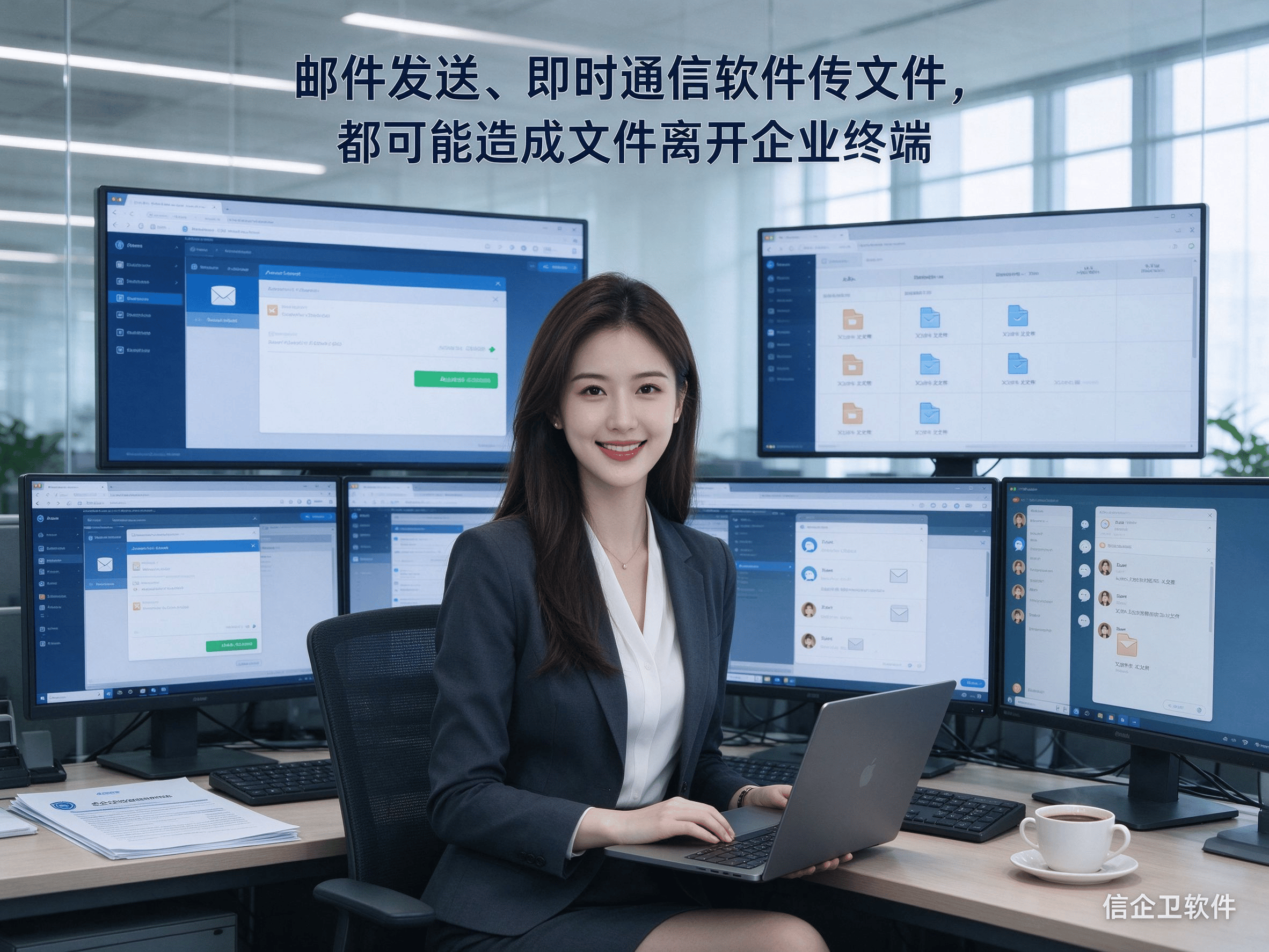 公司离职拷贝公司资料怎么管控？5款上网行为审计软件保护企业文