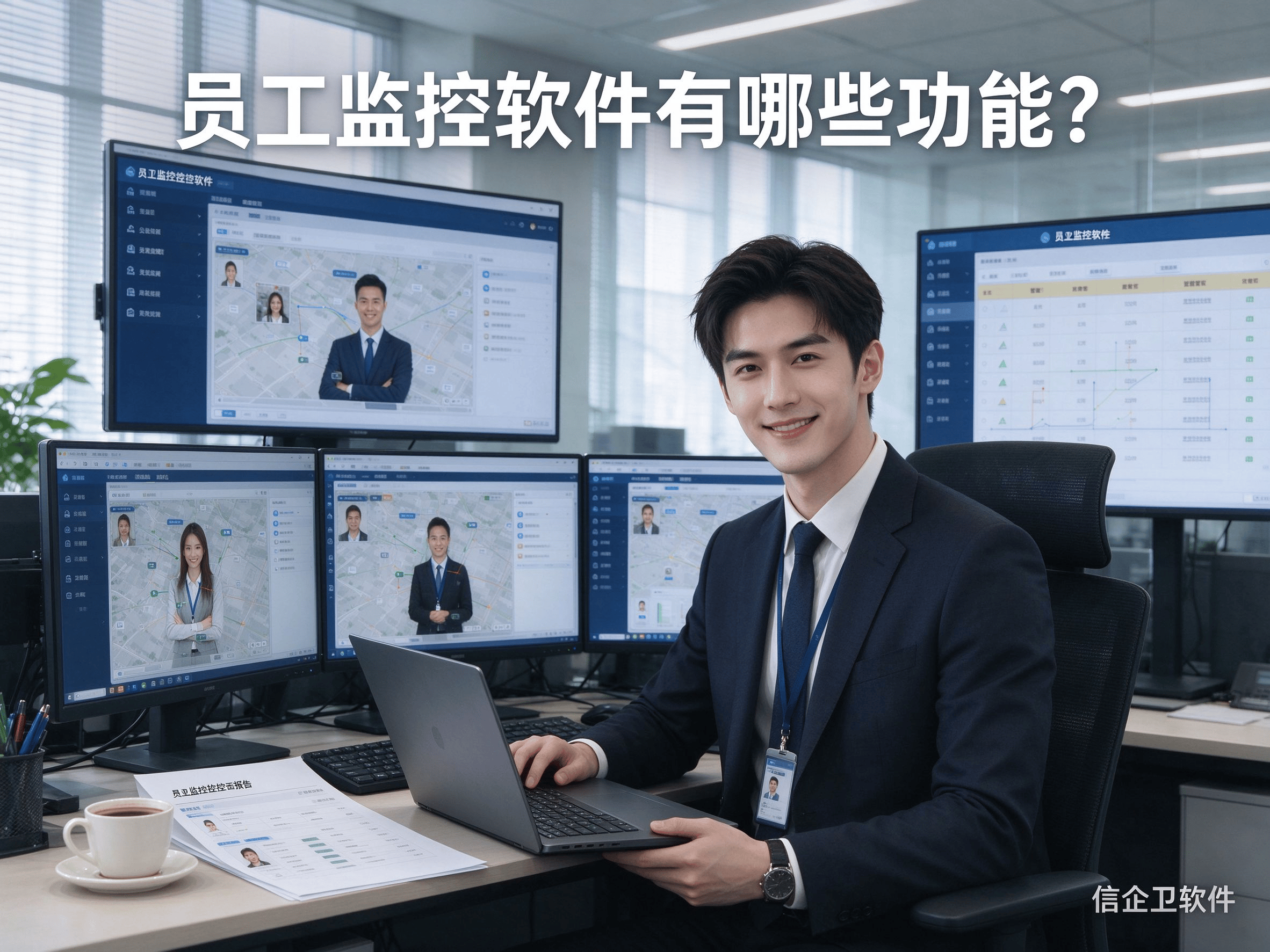 员工监控软件有哪些功能?精选4款电脑监控软件,企业办公监管参考