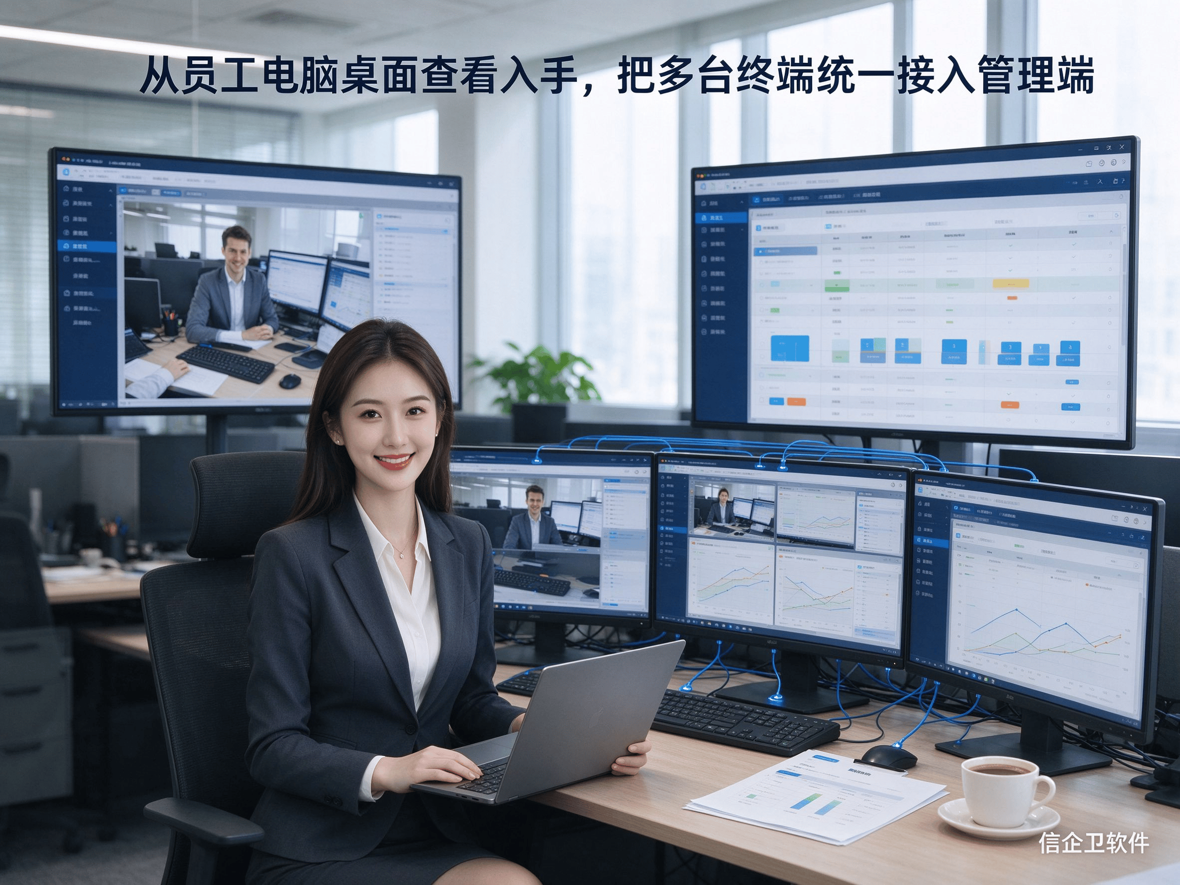 监控员工桌面需要什么软件?盘点4款桌面监控软件,办公管理快速了解