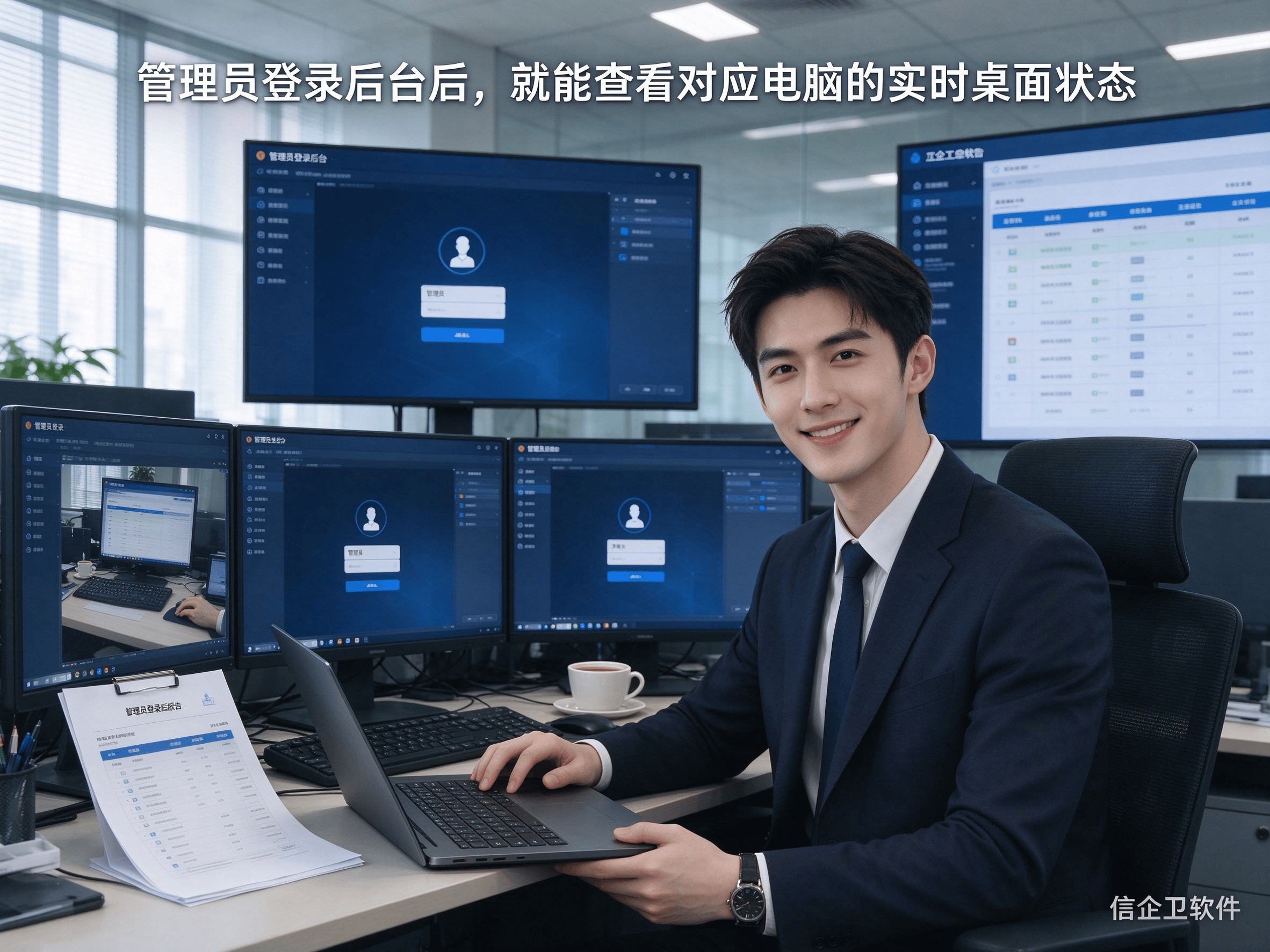 屏幕监控软件怎么管理电脑？企业实时查看电脑状态的方法