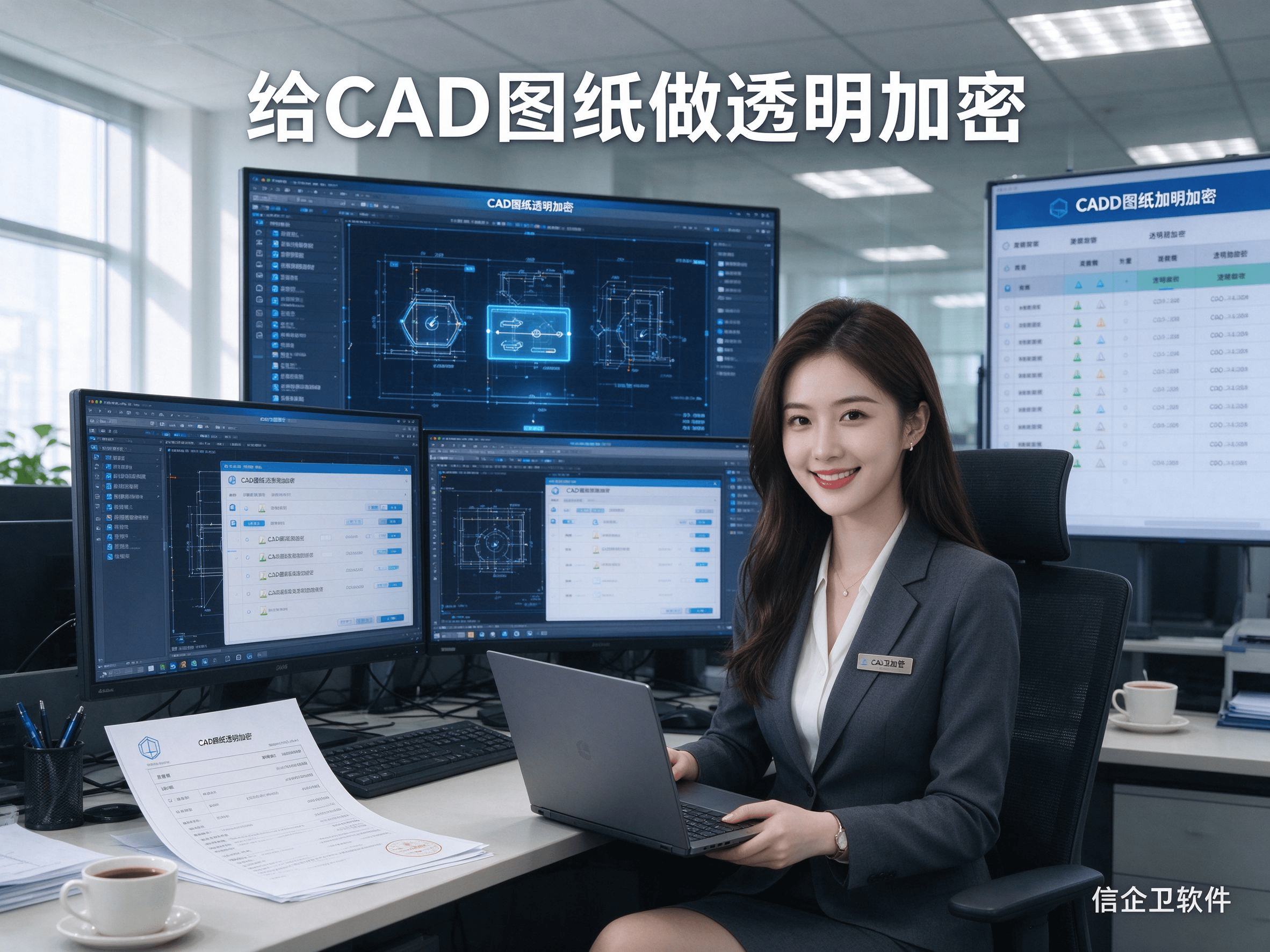 CAD图纸如何防止外泄？4个图纸加密实用技巧分享