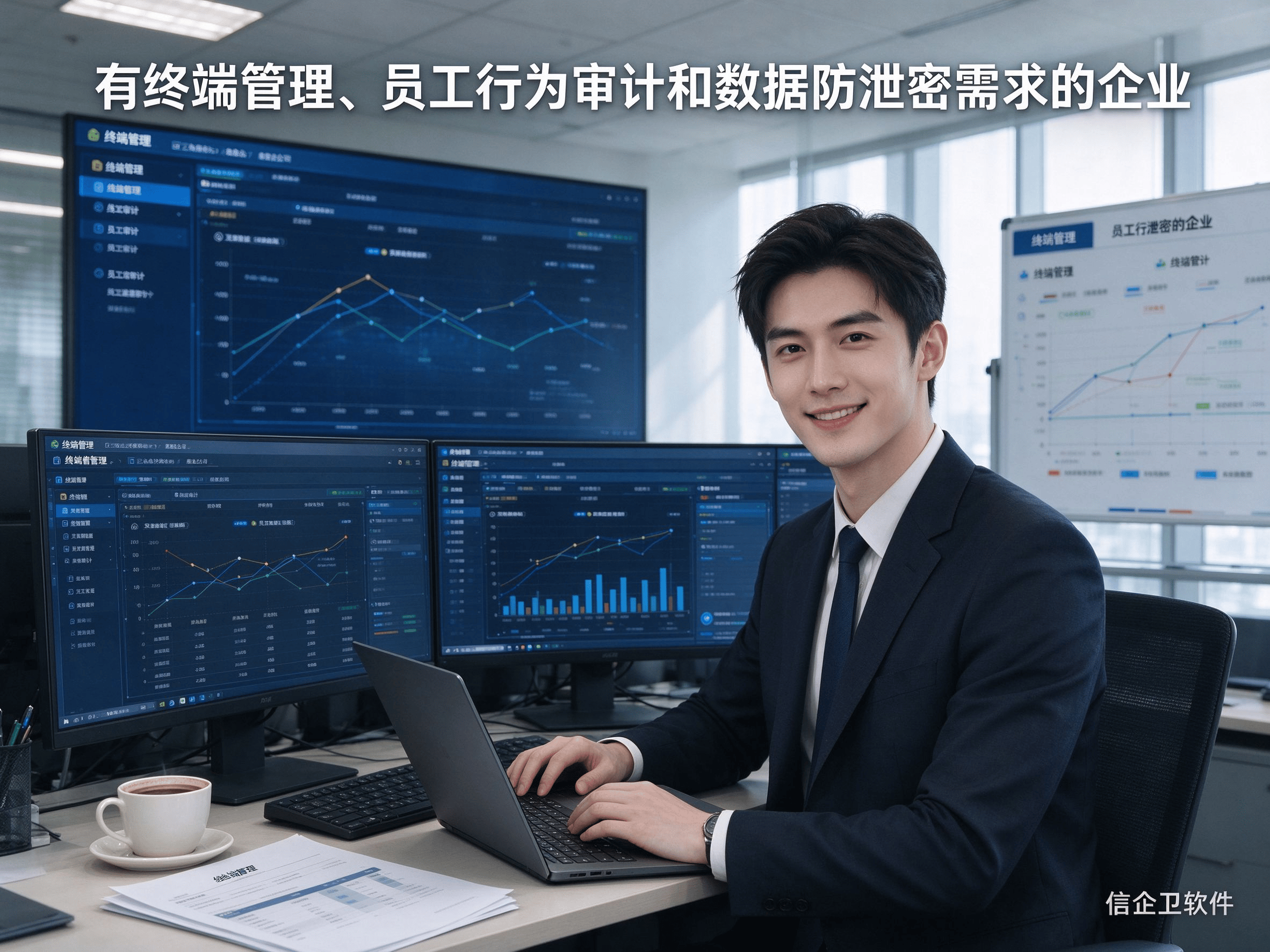 企业电脑怎么全面监管？文件操作、屏幕监控与外设管控方法