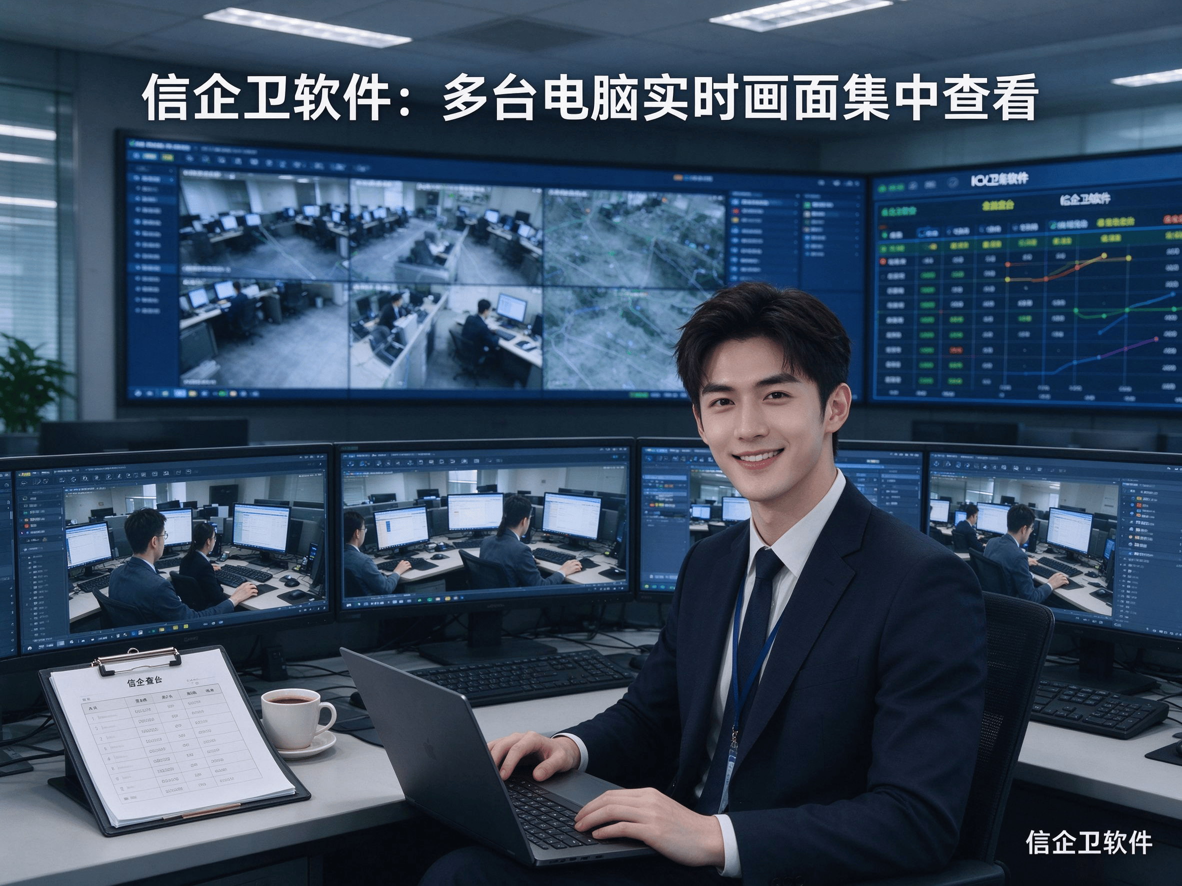 员工实时画面监控怎么做？盘点4种电脑屏幕查看方案，企业管理更